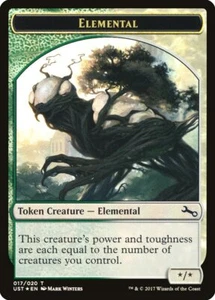 Magic the Gathering (mtg): TUST: Elemental (017) - Picture 1 of 1