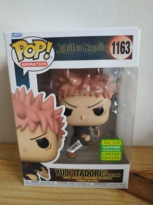 Funko Pop Yuji Itadori w slaughter demon Jujutsu Kaisen 1163 SDCC 2022 Exclusive - Imagen 1 de 4