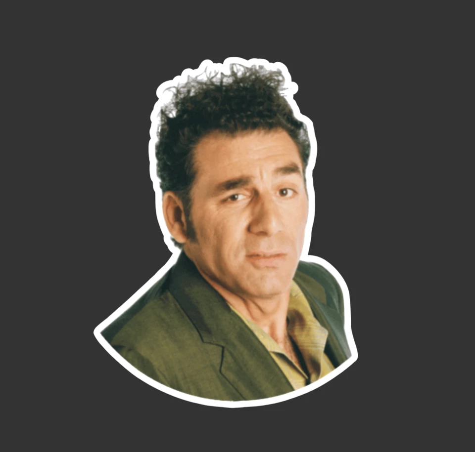 Seinfeld Kramer Sticker Decal