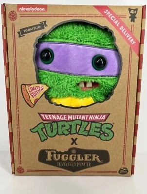 Fuggler Donatello Teenage Mutant Ninja Turtles Plush Toy Collectable TMNT Rare  - image 1 of 2