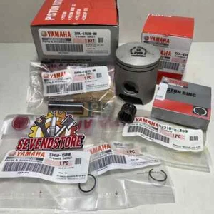 Yamaha Piston Kit STD 3XA-E1630-00 Genuine OEM Complete Set + Bearing - Picture 1 of 3