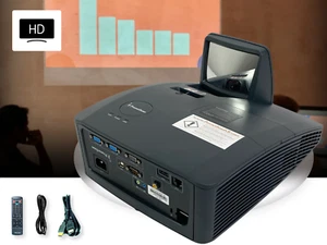 Projecteur DLP 3300 Lumens Ust Professionnel pour Bibliothèques Musées Galeries - Photo 1/11