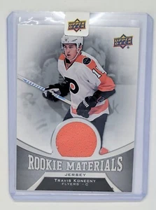 2016-17 Upper Deck Rookie Materials Travis Konecny #RM-TK Rookie RC - Picture 1 of 2