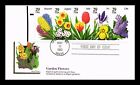 DR JIM STAMPS US COVER GARDEN FLOWERS BOOKLET FIRST DAY ISSUE FLEETWOOD CACHET