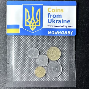 Ukrainische Münzen 🙂 5 einzigartige zufällige Münzen aus der Ukraine zum Münzsammeln 🙂 🙂 - Bild 1 von 3