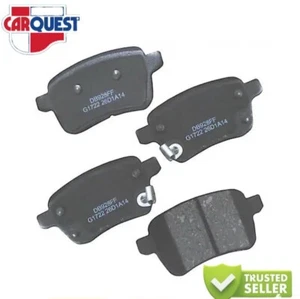 Pair Rear Premium Ceramic Brake Pads w/ Hardware for 2014 - 2020 Fiat 500L 1.4L - Picture 1 of 1