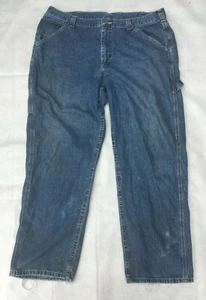 Lee Dungarees Men's Carpenter Jeans Pants Buddy Lee Tested Size 42x32 - Picture 1 of 4