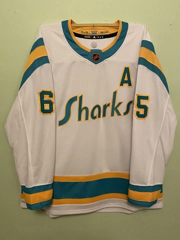 Erik Karlsson San Jose Sharks Reverse Retro 2.0 Jersey Adidas 54 Cover