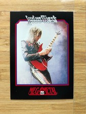 Mega Metal Music Collector trading cards base set single cards by Impel 1991
