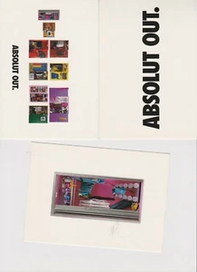 Absolut Out 2003 Gay Pride 11 cartoline mai usate set di cartoline LGBT - Foto 1 di 8