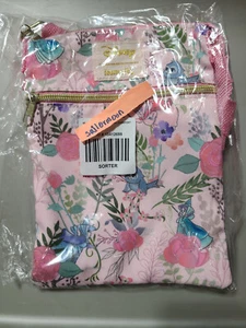Bolso Bandolera Loungefly Disney Bella Durmiente Princesa Floral Pasaporte NUEVO - Imagen 1 de 1
