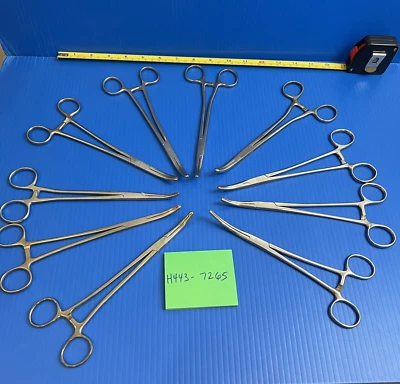 Dittmar Lawton & more Pinzas de histerectomía Heaney Diente Único Lote de 10 OB/GINECÓLOGO Foto 1 de 4