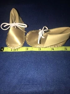 Golden Baby Moccasins - Picture 1 of 1