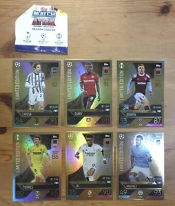 MATCH ATTAX 2022-2023 LIMITED EDITION-PRO ELITE-CHROME CARDS -TOPPS 2022-2023 - Bild 1 von 46