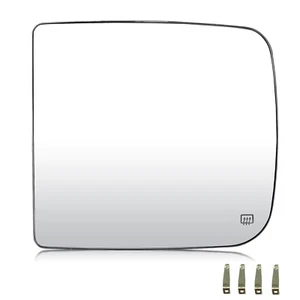 Driver Upper Towing Mirror Glass Heated For 2009-2022 Dodge Ram 1500 2500 3500 - Picture 1 of 7