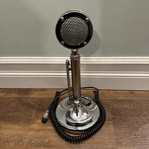 ASTATIC Silver Eagle CB Radio Base Microphone Mic Clean 4 Pin Vintage - Untested - Picture 1 of 5