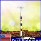 10Pcs Golf Plastic Tees Transparent 3-1/4 Inch USA American Flag Gifts for Men