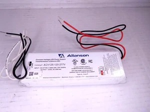 Allanson ACV125-120-277V 12VDC 5A 60W LED Power Supply Ballast (052025) - Picture 1 of 3