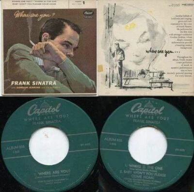 Frank Sinatra - Where Are You ? Part 1 (7" 45 RPM, EP, Mono) - Image 1 of 4