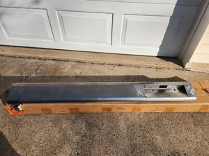 1988 Ford Ranger Weld On Bare Metal Roll Pan Bumper - right side license plate - Picture 1 of 3