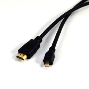 6 ft. HDMI-Micro D to HDMI A Cable - 34AWG - Gold Plated - Bild 1 von 1