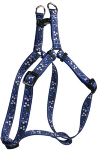 Yellow Dog Design Festive Butterfly Blue Step-in Dog Harness, X-Small - Picture 1 of 2