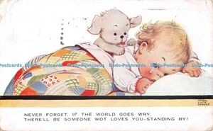 R551476 Never Forget if the World Goes Wry Valentine Attwell Series Picture 1928 - Picture 1 of 4