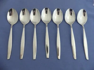 BSF - 111 - Dänisch Perl - 7 Löffel - 90er Silber - 19,7 cm - mehr da - Bild 1 von 2