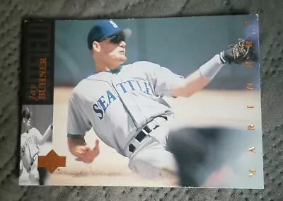 1994 Upper Deck Seattle Mariners Baseball Card #61 Jay Buhner - Image 1 of 2
