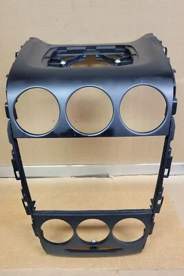 2011 Mazda CX-7 Dash Bezel Radio/ climate Surround Black  - Image 1 of 4