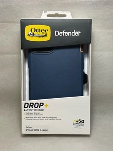 Otterbox Defender Case for Apple iPhone 15/14 Plus (NOT PRO)- Blue Suede Shoes! - Picture 1 of 7