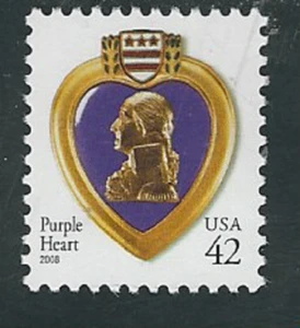 Scott #4263...42 Cent... Purple Heart...2 Stamps  - Picture 1 of 1