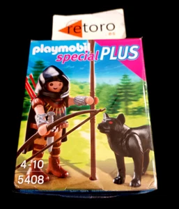PLAYMOBIL 5408 SPECIAL PLUS ROBIN HOOD ARCHER Wolf Nuevo New Sealed - Imagen 1 de 2