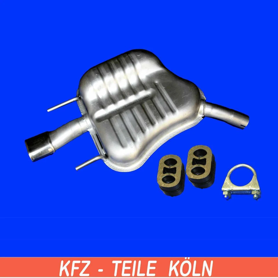 Silenziatore terminale di scarico Opel Vectra C GTS 1.6 1.8 - Immagine 1 di 1