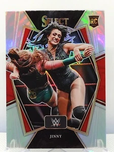 Jinny RC Silver Prizm 2022 Panini Select WWE #125 Premier Level Edizione Debutto  - Foto 1 di 2