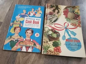 Vtg 1956 Wear-Ever Instruction Recipe cookbook Advertising & Pyrofax Gas 1953 - Imagen 1 de 21