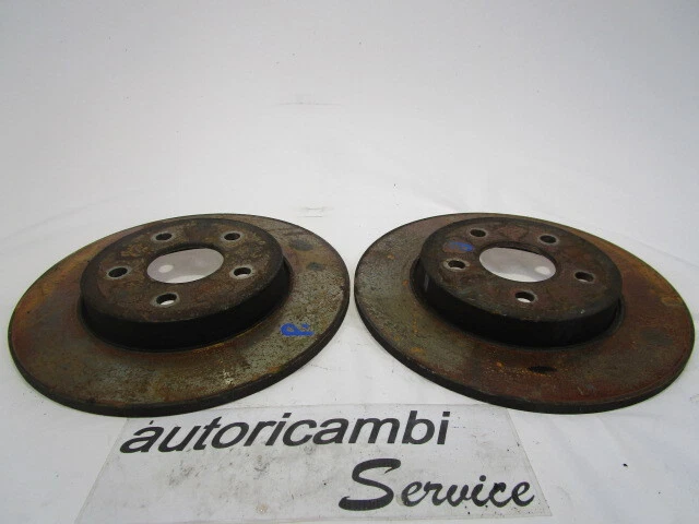 Pair Rear Brake Discs Jaguar X-Type 2.0 D SW 5M 96KW (2005) RI Foto 1 de 1