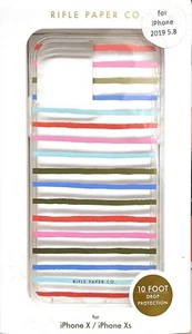 Rifle Paper Co. Happy Stripes Case - iPhone 11 Pro/XS/X - Multicolor - Picture 1 of 5