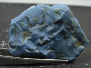 89 Cts Natural  Blue Opal Raw  Rough Loose Gemstone lot - Picture 1 of 5