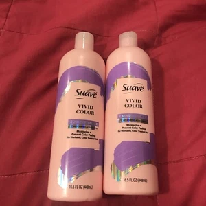 Suave Vivid Color Conditioner 16.5 fl oz Moisturize + Prevent Color Fading - Picture 1 of 2