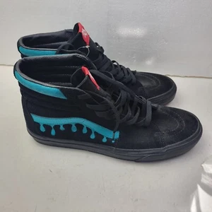 Vans ComfyCush Sk8-Hi Skate Shoes Classic Black Custom Trim NEW -men size 11 - Picture 1 of 8