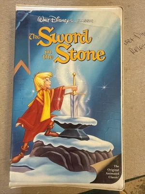 the sword in the stone vhs black diamond - Image 1 of 4