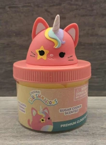 Squishmallows originales Sienna Caticorn Premium Cloud Slime, aroma a galleta de azúcar - Imagen 1 de 6