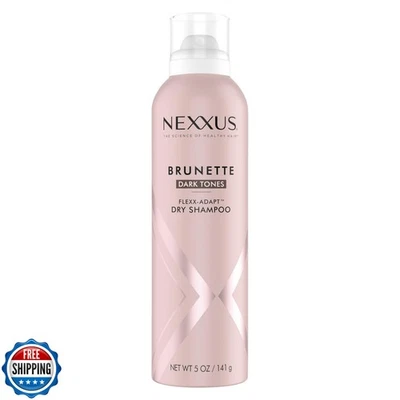 Champú seco Nexxus morena para tonos oscuros, 72 horas de frescura, sin residuos opacos Foto 1 de 4