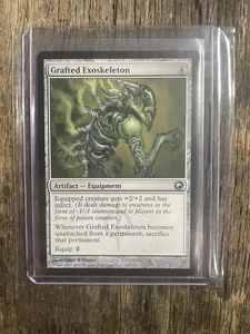 *GRAFTED EXOSKELETON*- Scars of Mirrodin : Magic The Gathering - Single Card :NM - Picture 1 of 1