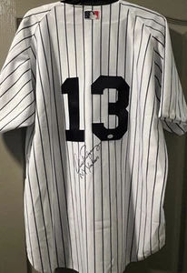 Alex Rodriguez Signed Autographed NY Yankees Russell Athletic Jersey PSA COA - Picture 1 of 11