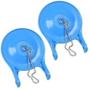 Confezione 2 Flapper WC Ricambio, 3 Pollici Vaschette Serbatoio WC Compatibili per... - Foto 1 di 7