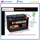 EFB Car Battery fits NISSAN JUKE QASHQAI X-TRAIL MICRA NAVARA Stop Start