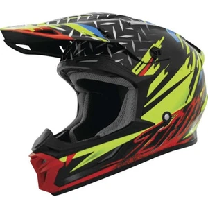 THH Helmets T710X Assault Helmet - Yellow/Red - X-Small OPEN BOX 887337349619 - Picture 1 of 4