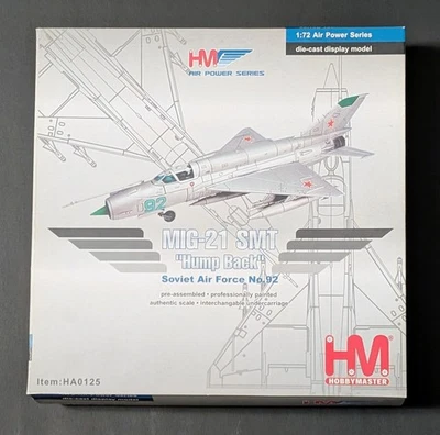 Hobby Master МиГ-21 СМТ «Горбатый назад» советский No 92 1/72 литой, HA0125 нераспечатанный - Изображение 1 из 4